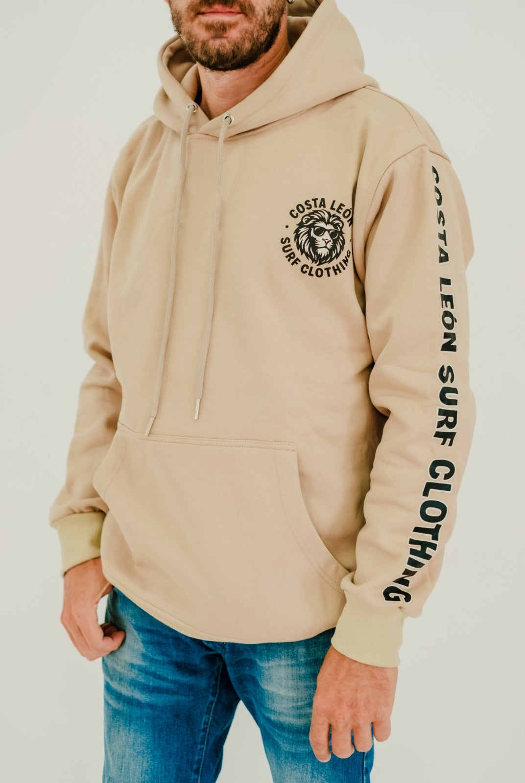 sudadera plus para el verdadero frio. con diseño costaleonsurf