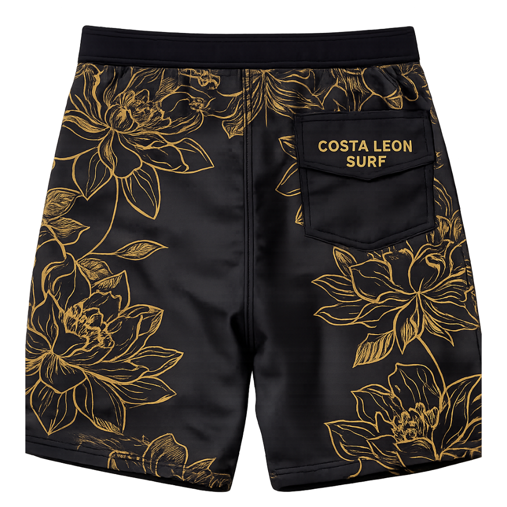 Bañador Oro Negro ( PREVENTA )